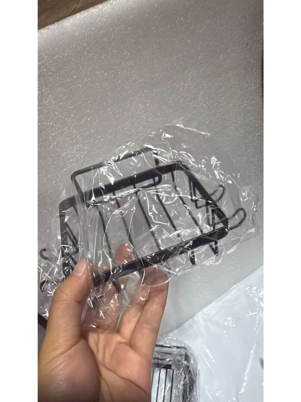 5 Pack Self Adhesive Bathroom Shower Storage Shelves Wall Mount Metal Shower